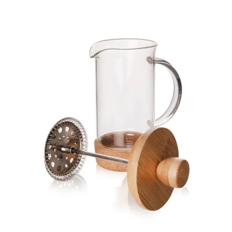 Cafetera Prensa Manual Embolo Base corcho 800 ML Sc