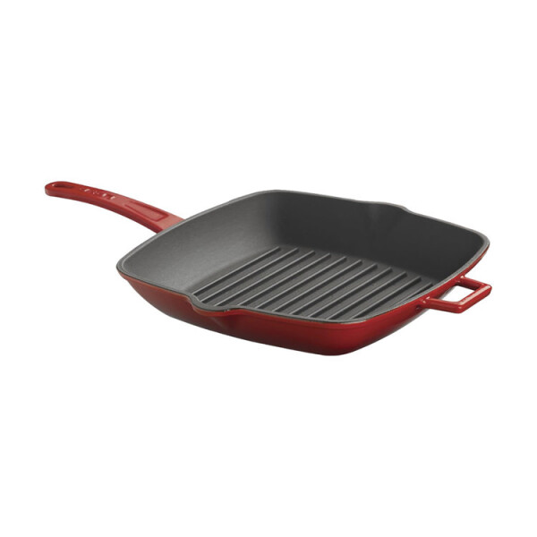 Plancha Grill Con Asa Roja 26x32 Lavacast Plancha Grill Con Asa Roja 26x32 Lavacast