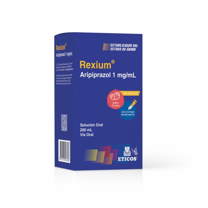 REXIUM SOLUCIÓN ORAL X 200 ML única