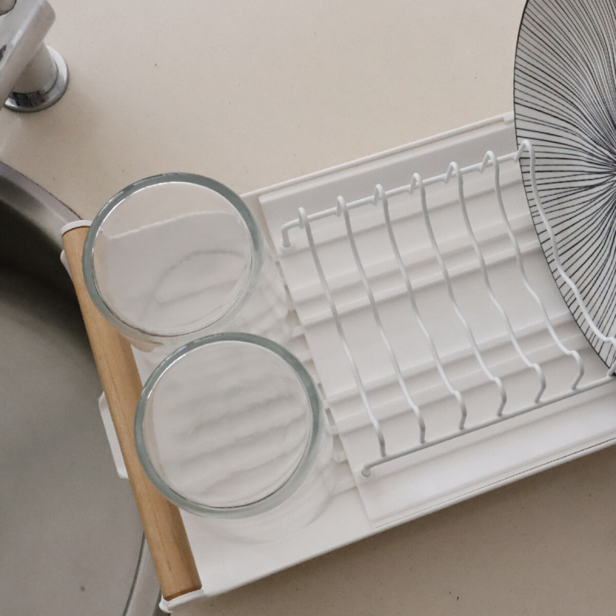 Escurridor Plegable - Blanco 