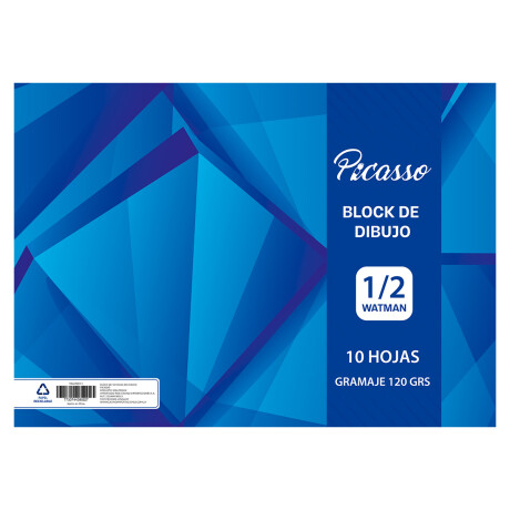 Block de dibujo 1/2 Watman Picasso 120 gr Block de dibujo 1/2 Watman Picasso 120 gr