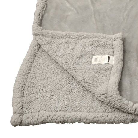 Frazada Richmond Con Corderito 2 Plazas Beige