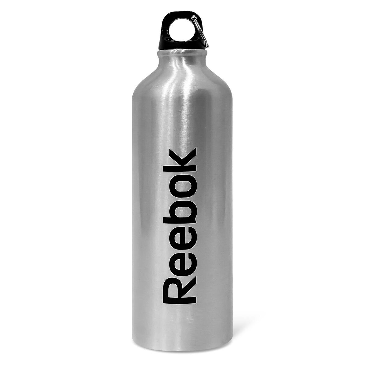 Botella Reebok 750ml Aluminio Con Tapa Anti Derrame - Carabiner 
