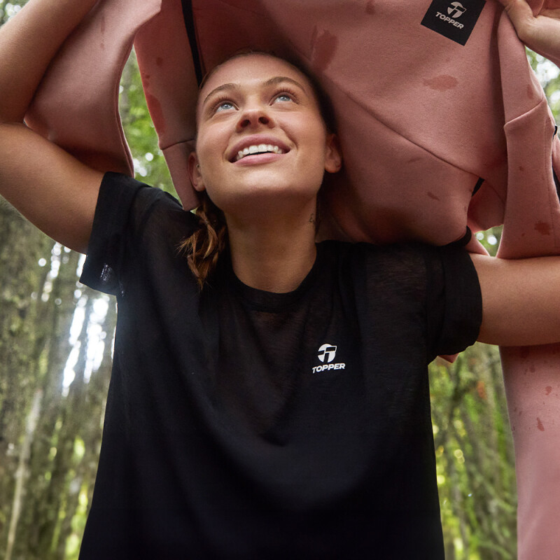 T-SHIRT MC WMN TRNG AIR negro NEGRO