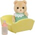 Sylvanian Families Osito Bebé Con Cuna Muñeco Juguete Niños Sylvanian Families Osito Bebé Con Cuna Muñeco Juguete Niños