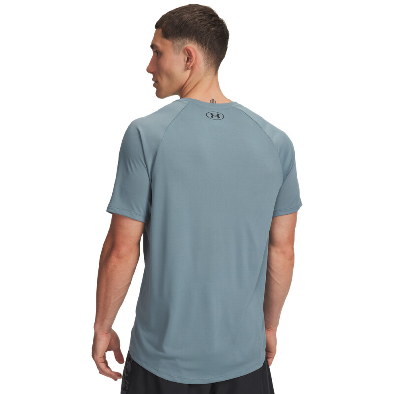 UA Tech 2.0 SS Tee-RED BLU-587