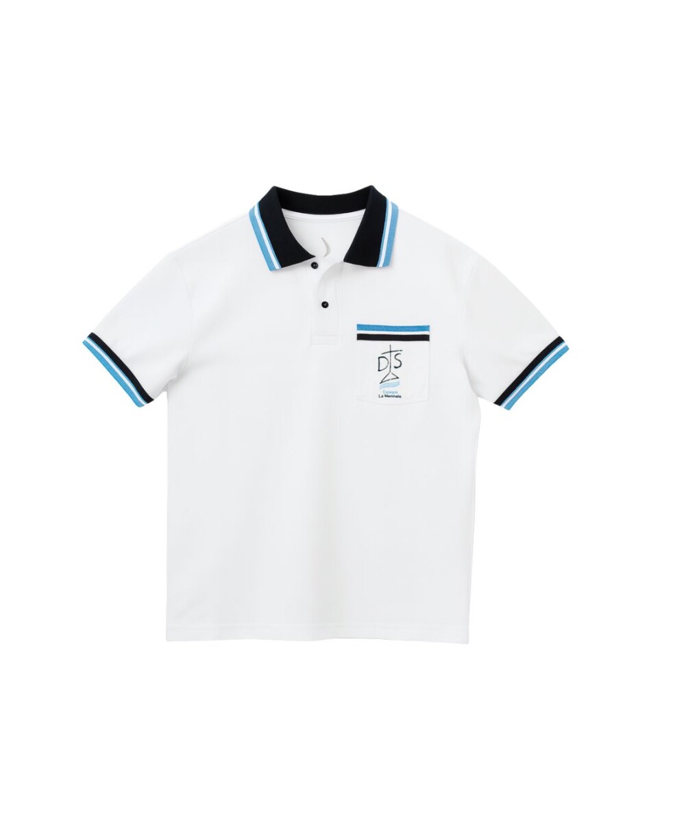 Remera Polo Colegio La Mennais - Blanco 