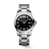 Reloj LONGINES Conquest Medium con esfera negra Reloj LONGINES Conquest Medium con esfera negra