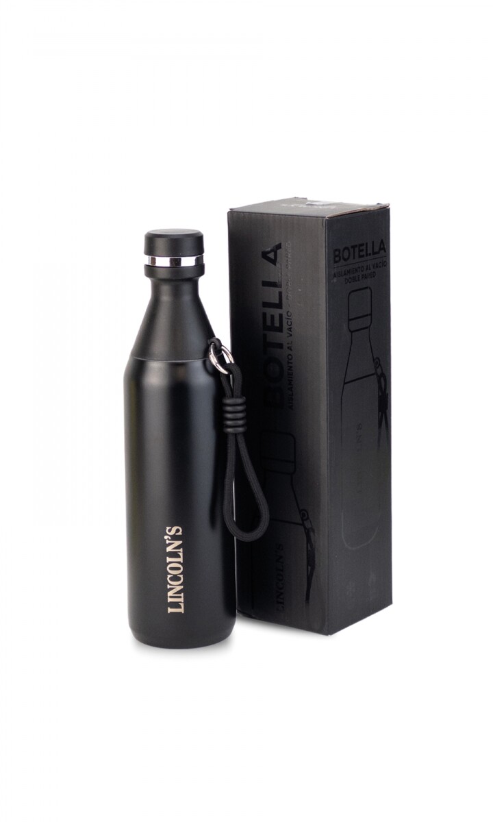 BOTELLA AQUAVIDA - NEGRO 