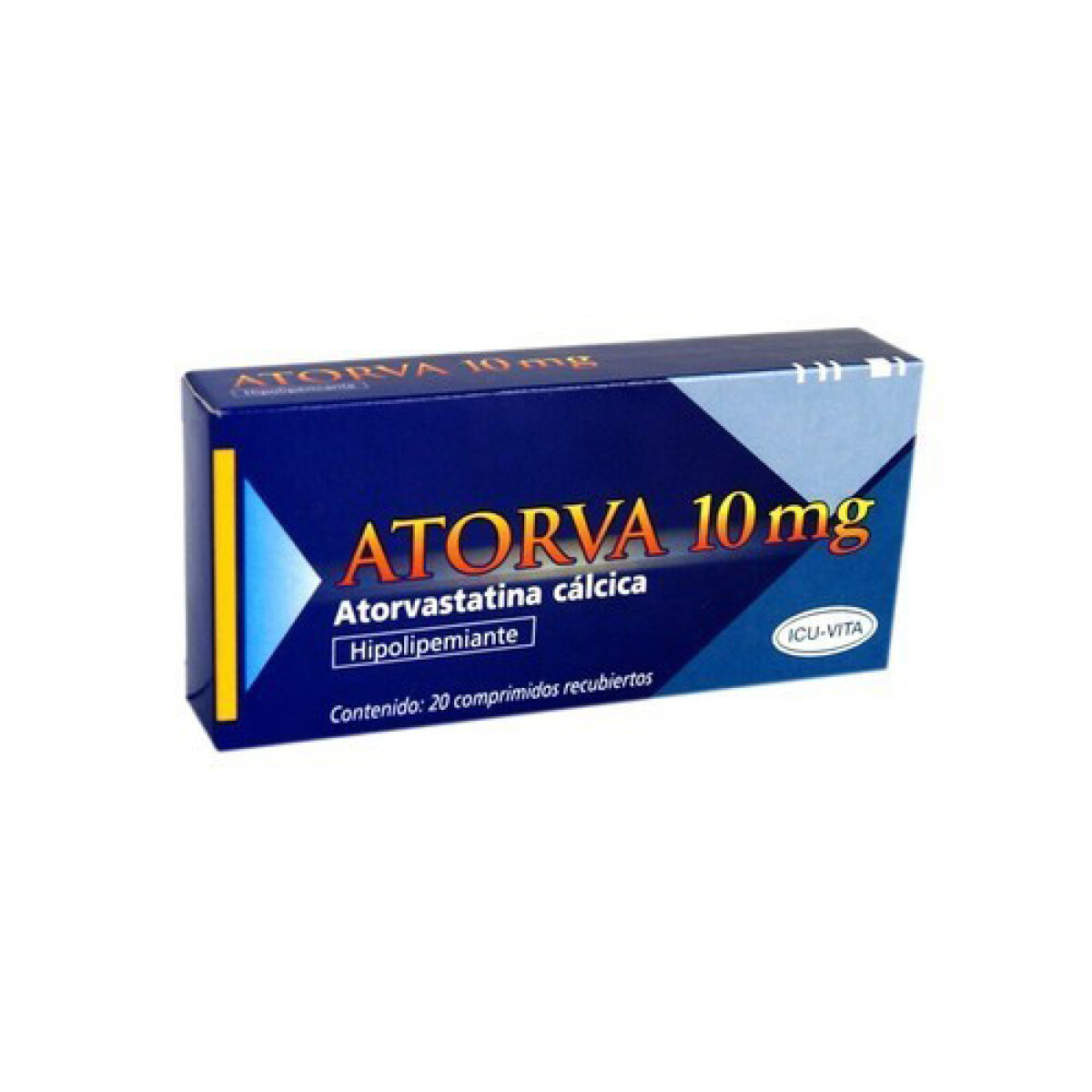 Atorva 10mg 20 Comprimidos 
