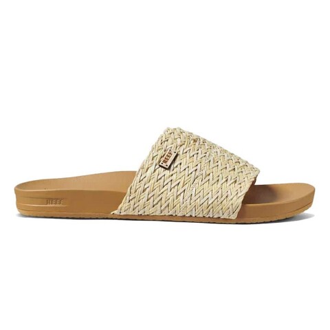 Sandalias Reef Cushion Scout Braids Beige