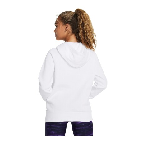 Buzo Under Armour RIVL BL PRNT FLL HDY BLANCO