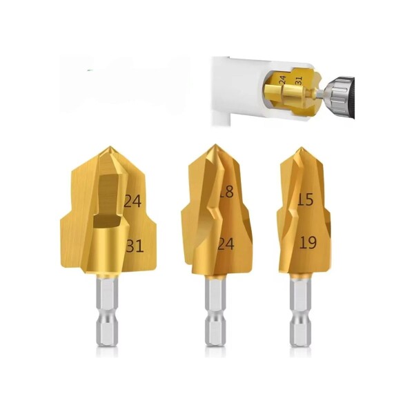 KIT 3PCS MECHAS ESCALONADAS PARA TERMOFUSION ALPHA Kit 3pcs Mechas Escalonadas Para Termofusion Alpha