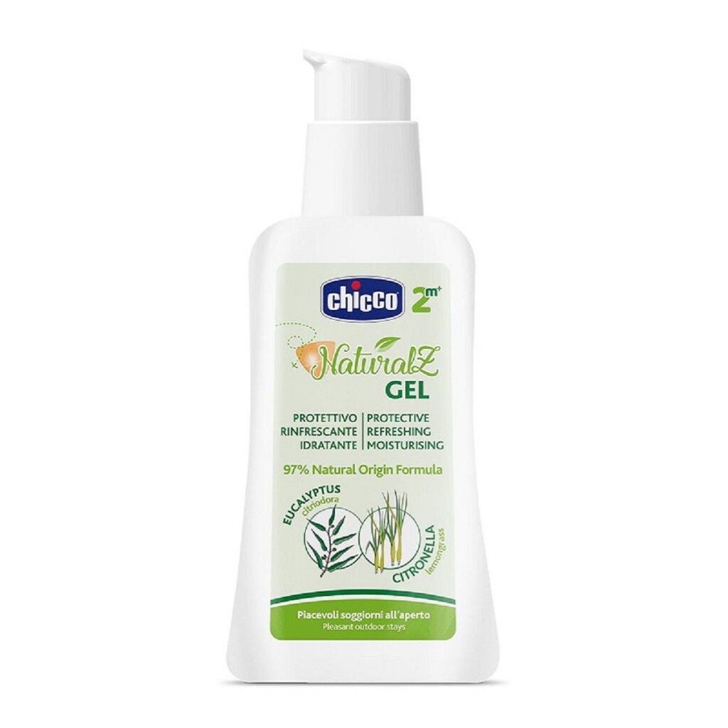 Chicco Natural Gel Repelente Hidratante 60 Ml