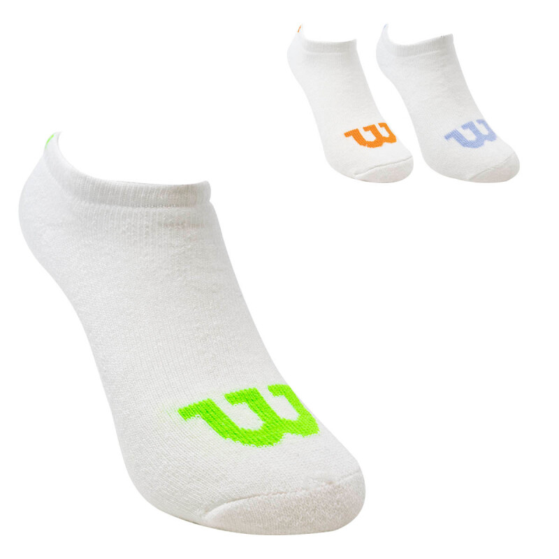 Medias Pack x3 Pro Fitness Unisex Blanco