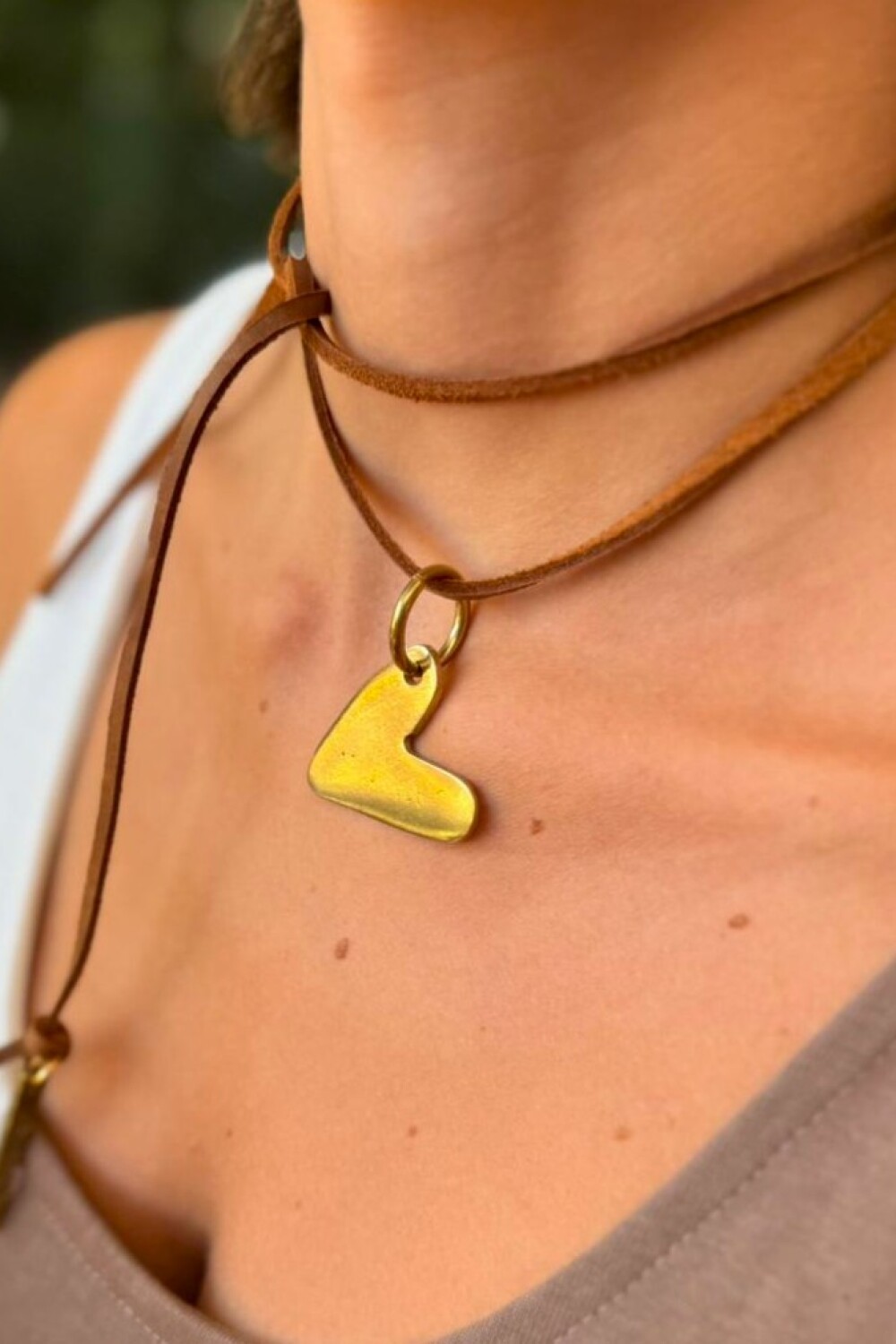 Love Necklace Dorado