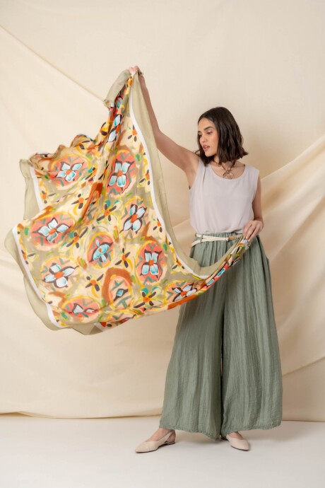 PAÑUELO MULTICOLOR Visón