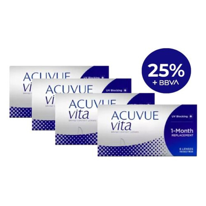 Acuvue Vita Esferico 25% OFF Acuvue Vita Esferico 25% OFF