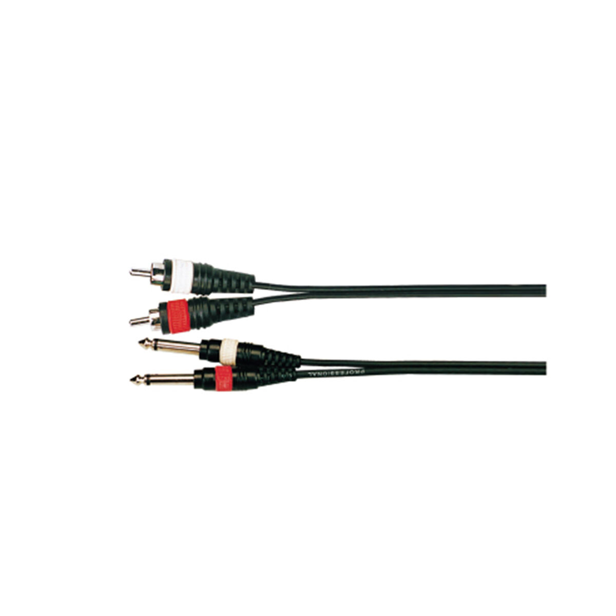 CABLE ADAPTADOR SOUNDKING BB3162M 2 RCA A 2 1/4" MONO 2 METROS 