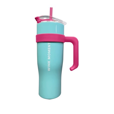 Vaso acero 1600ml celeste