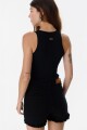 Musculosa Perla Negro