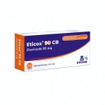 ETICOX 90 MG. CB CJ X 10 CAPS. BL. única