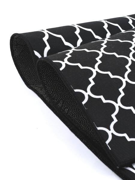 ALFOMBRA SET X 2 NEGRO