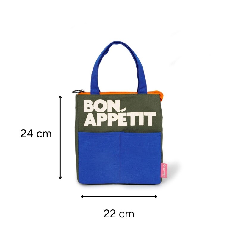 LT-BA-HF Lanchera Térmica Bon Appetit Helio Ferreti - Azul