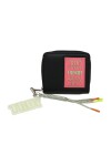 Billetera Trendy con llavero Negro
