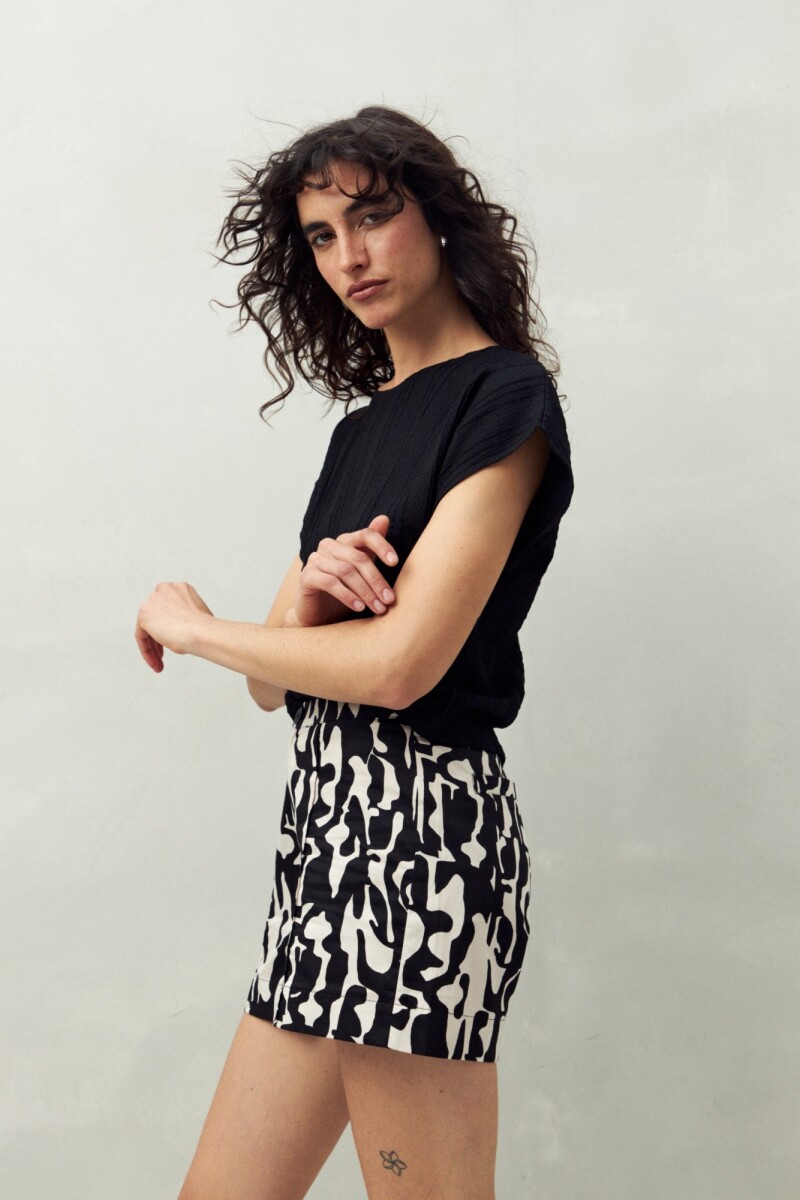 TOP LUNA Negro