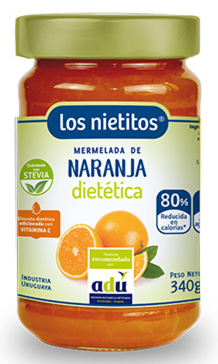 MERMELADA LOS NIETITOS DIET FCO 340G NARANJA 