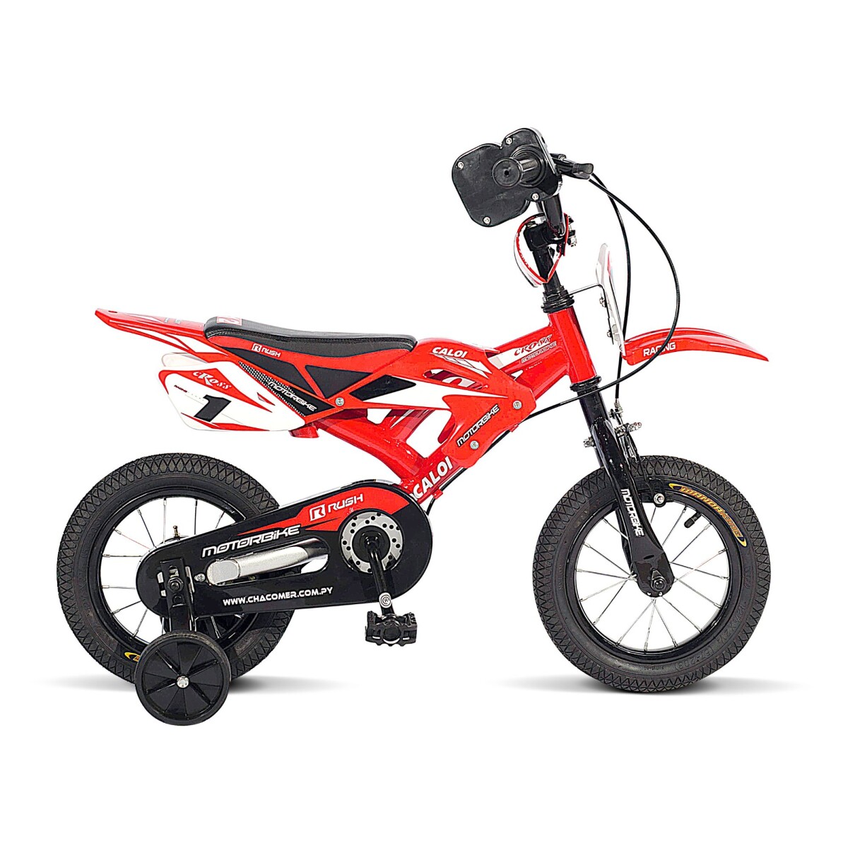 Bicicleta Caloi Bicimoto Aro 12” - Rojo 