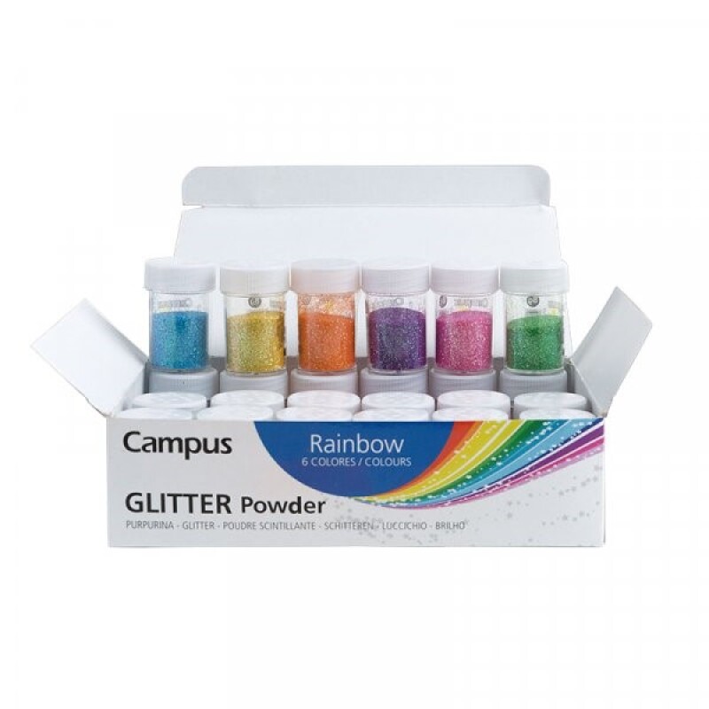 Brillantina En Polvo Campus University Azul Frasco De 8 G #BRILLANTINA EN POLVO CAMPUS UNIVERSITY AZUL FRASCO DE 8 G