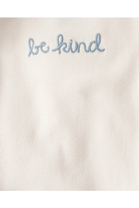 Set tres piezas de algodón, chaleco y pantalón capitoneados más body Sin color