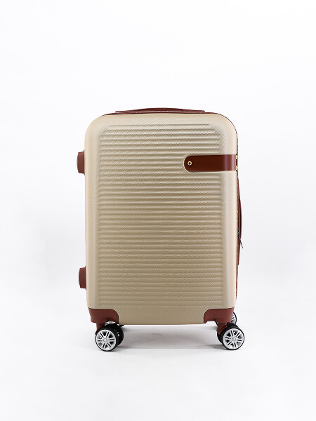 VALIJA 20 PULGADAS BEIGE