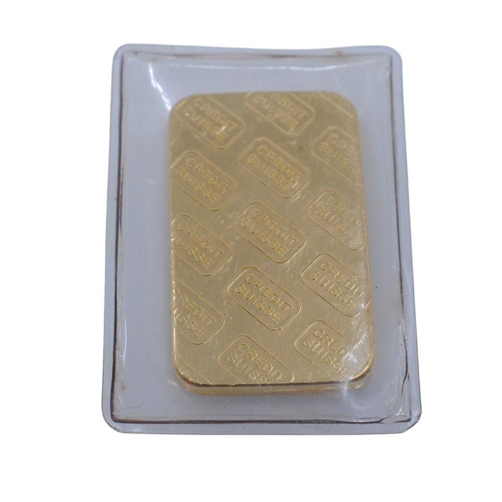 Lingote de oro fino Credit Suisse 20 gr Lingote de oro fino Credit Suisse 20 gr