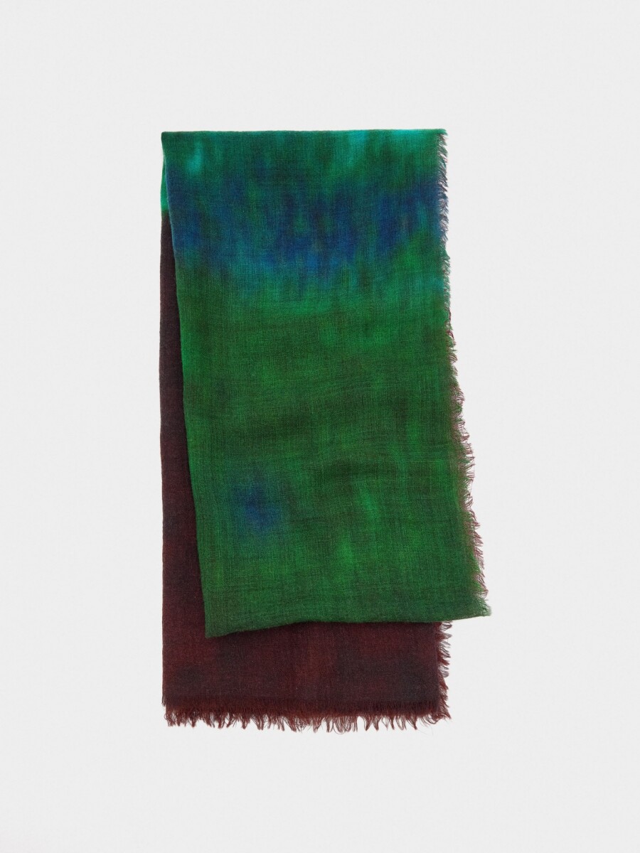Pashmina 100% Lana multicolor