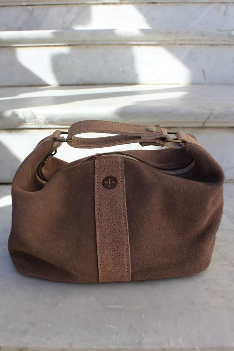 Neceser hombre - Vison gamuza 