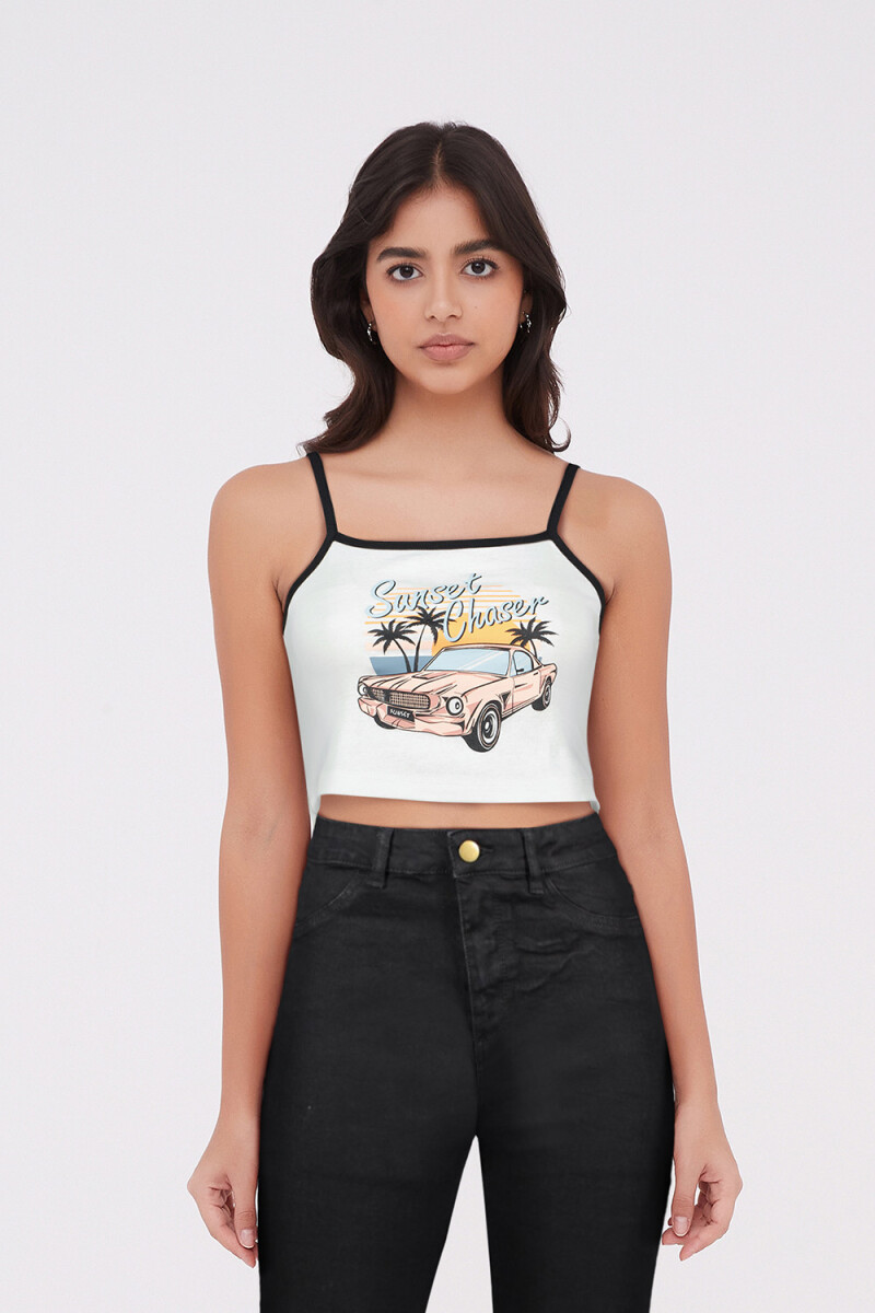 Musculosa Frelly - Estampado 4 