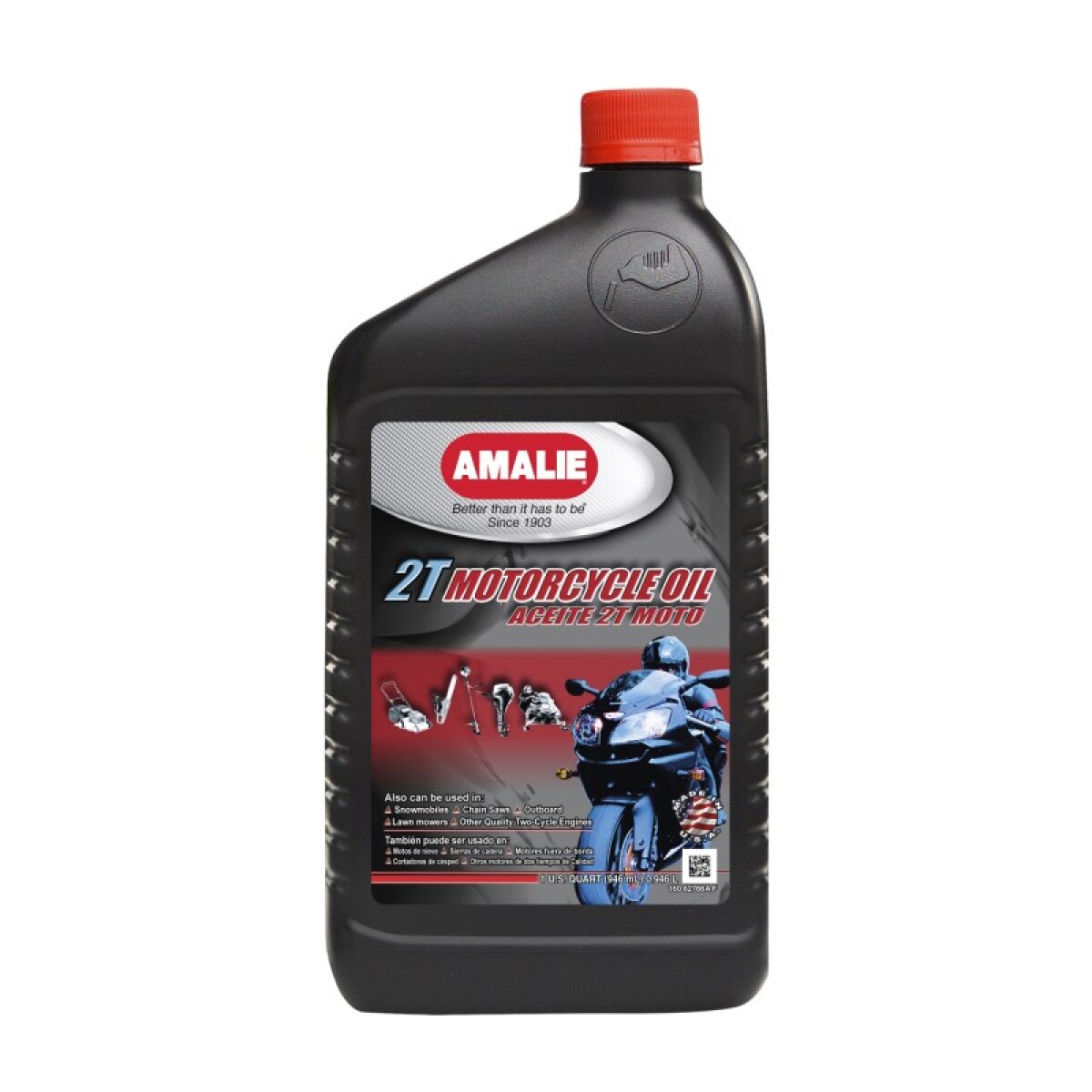 LUBRICANTE ACEITES - SAE 30 1LTS TWO CYCLE AMALIE MOTOR OIL 