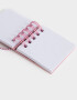Anotadores Cuadernos y Memos Mini Memo Espiralado Con Cadenita Para Colgar - Rosa Claro