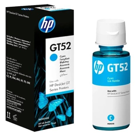 Botella Tinta HP GT52 Cyan 001