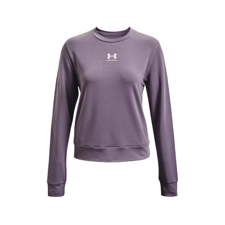 REMERA UNDER ARMOUR RIVAL TERRY Lavander