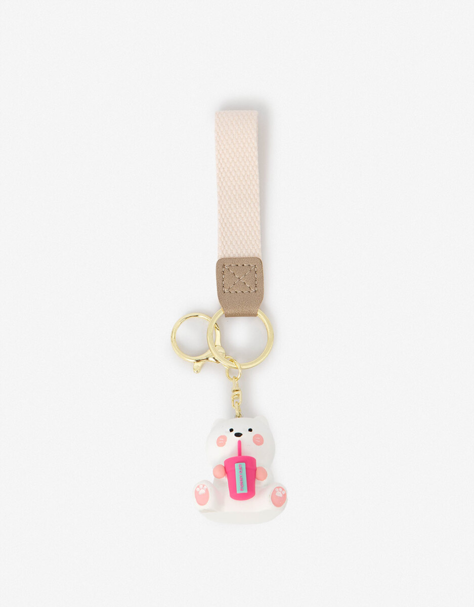 Llavero Y Charm De Gatito 