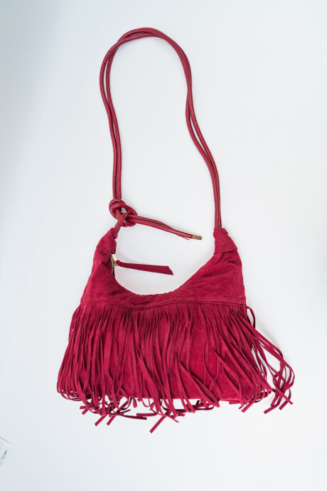 Cartera Emir Rojo Oscuro