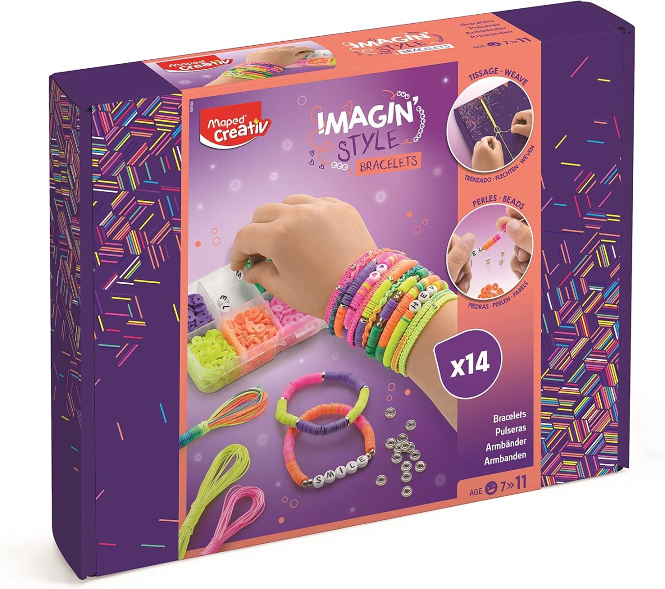 Set para hacer pulseras Imagin Style 