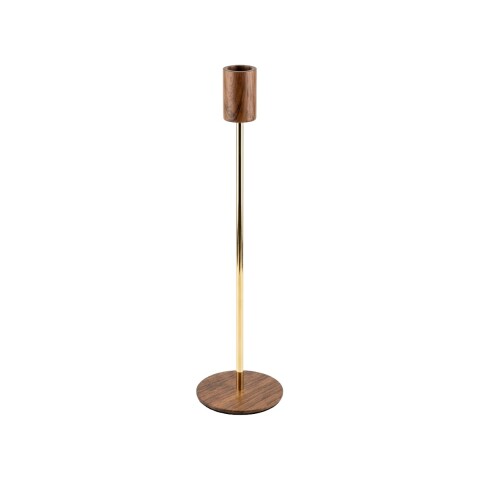 PORTA VELA MARRON/DORADO MED Unica