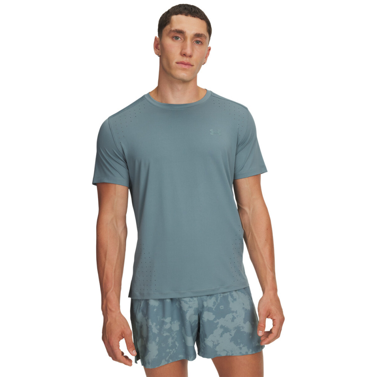 UA LAUNCH ELITE SHORTSLEEVE - GRN-323 