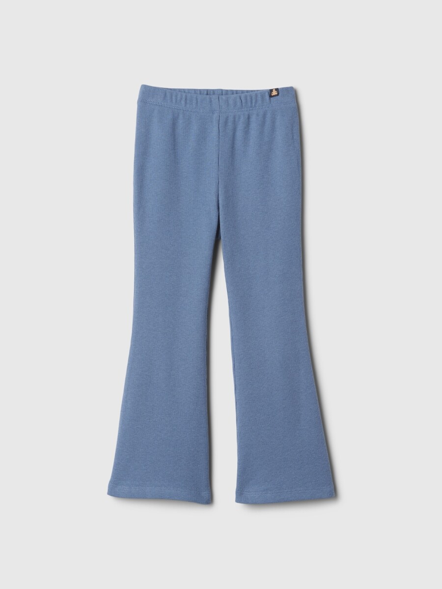 Calza Rib Flare Toddler Niña - Bainbridge Blue 