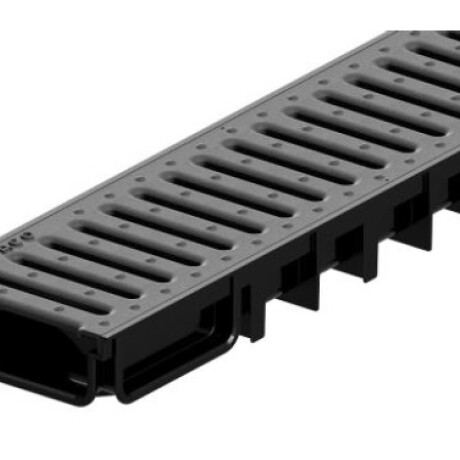 CANAL EASYLINE 100 HDPE NEGRO H50 A15 BLACK CANAL EASYLINE 100 HDPE NEGRO H50 A15 BLACK